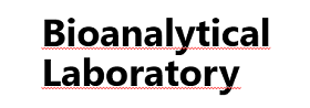 Logo of Bioanalytical Laboratory